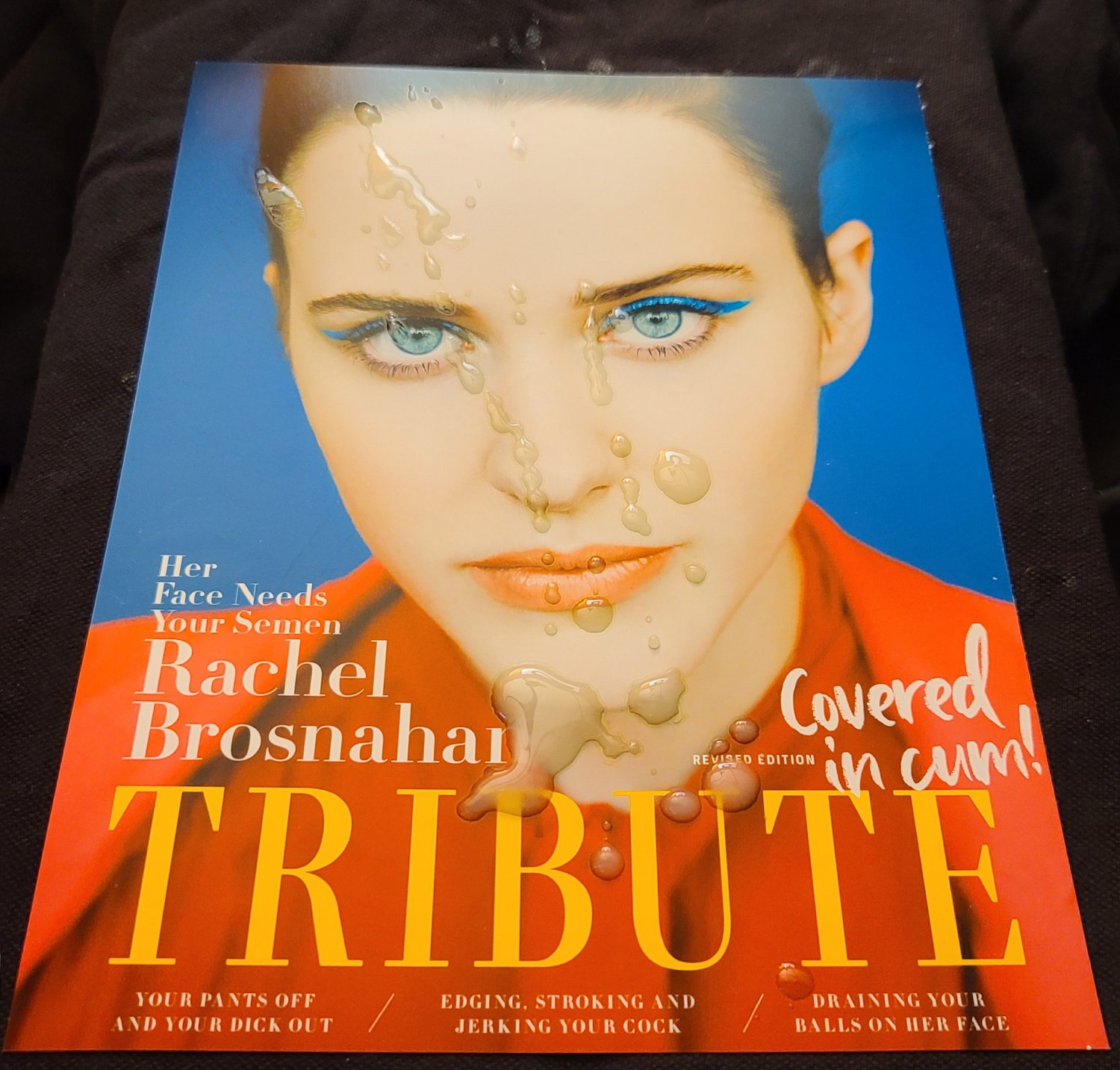 Rachel Brosnahan cum tribute cover (request) #baY9s622