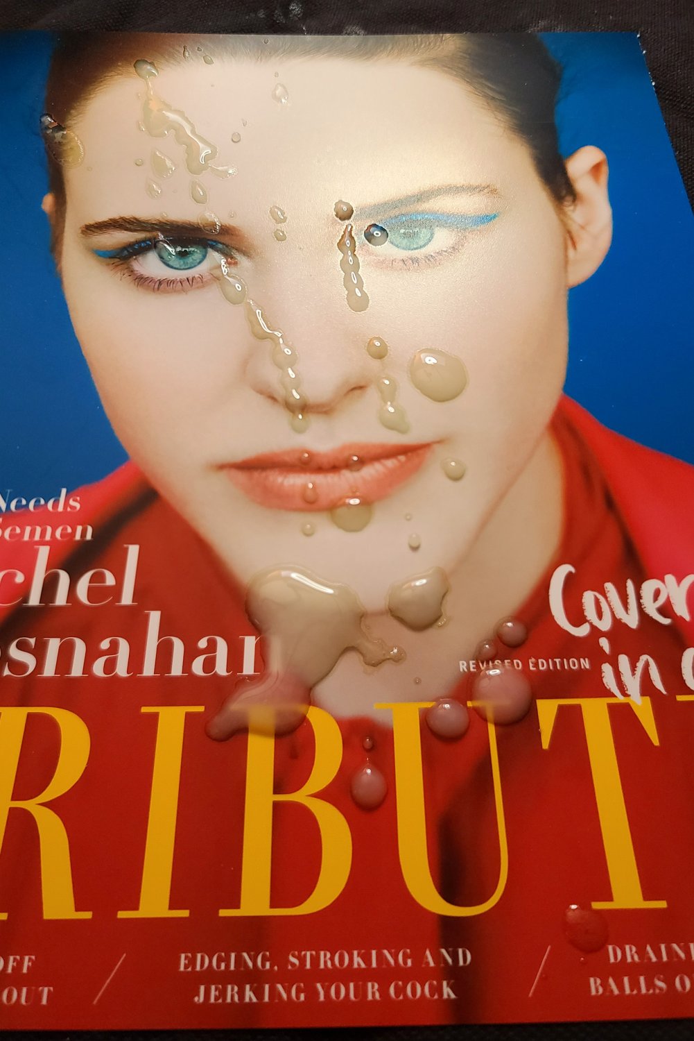 Rachel Brosnahan cum tribute cover (request) #kBMdCsee