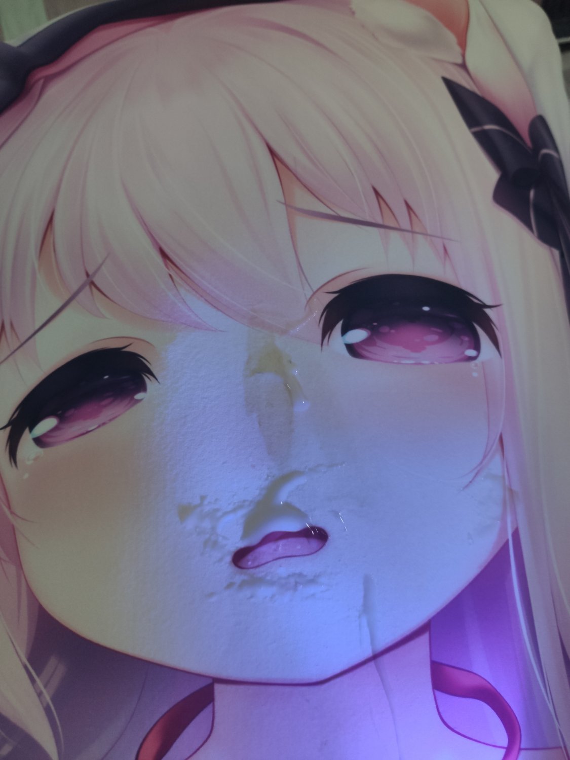 抱き枕ぶっかけ 如月(20220809) dakimakura bukkake 無洗浄ぶっかけ #IbNfTPAS