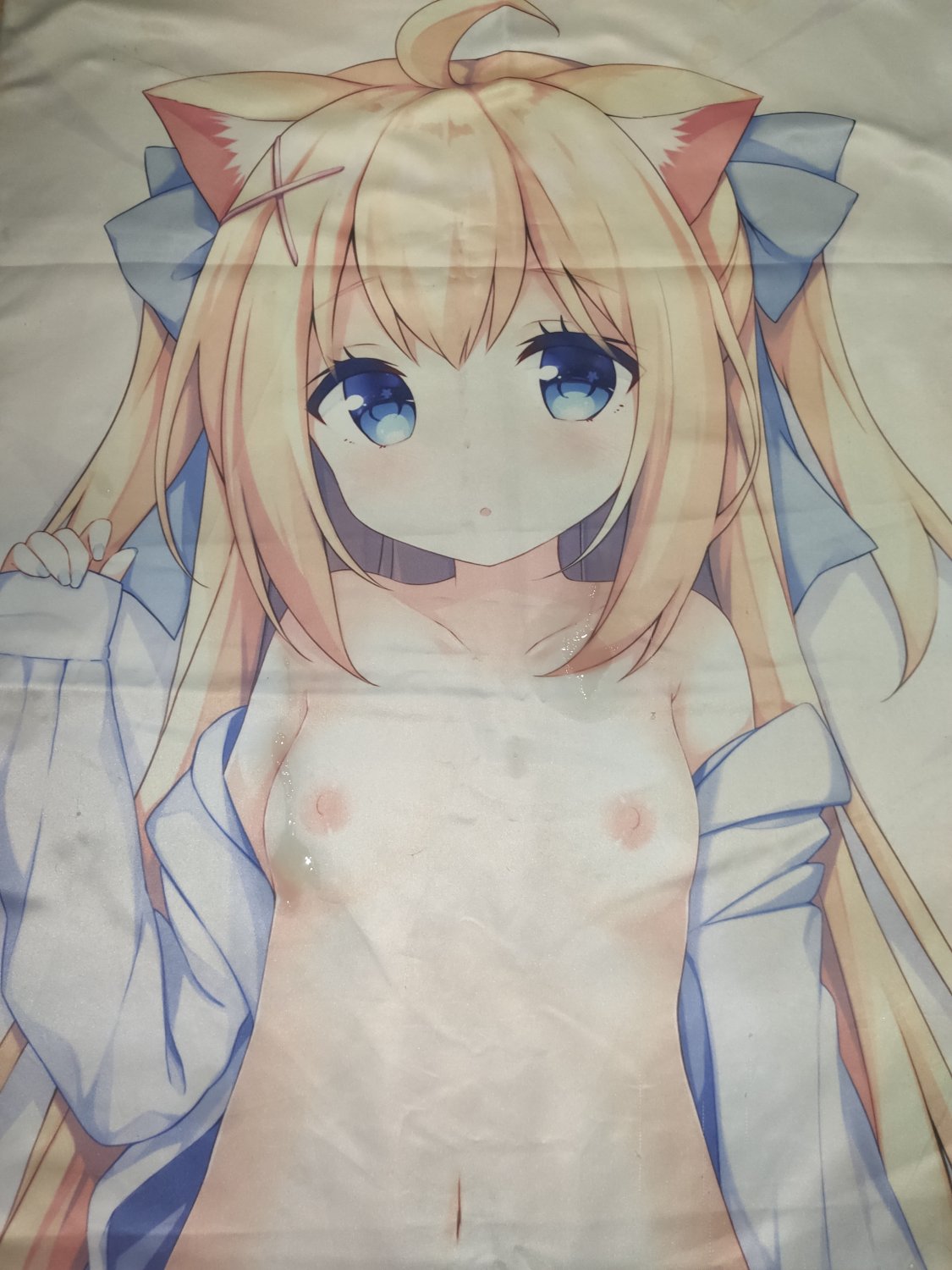抱き枕ぶっかけ 黄猫猫(20230611) dakimakura bukkake 無洗浄ぶっかけ #6KjN8pll