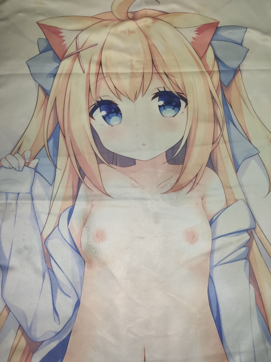 抱き枕ぶっかけ 黄猫猫(20230611) dakimakura bukkake 無洗浄ぶっかけ #xkCZTJ0F